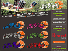 Tablet Screenshot of paris-shooting-club.com